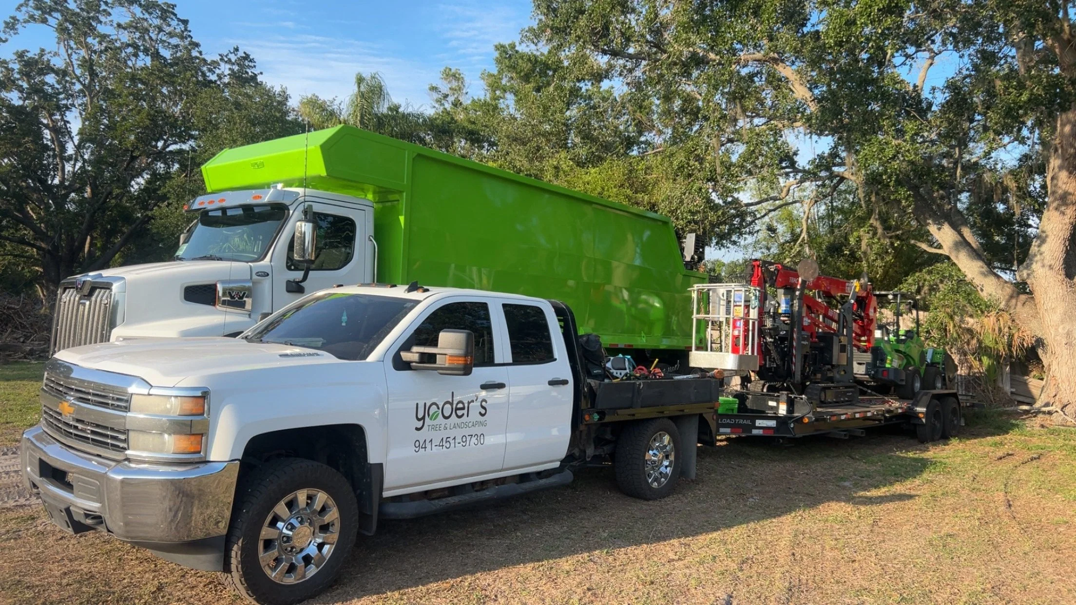 Yoder's Tree and Land Services team serving the Sarasota FL area